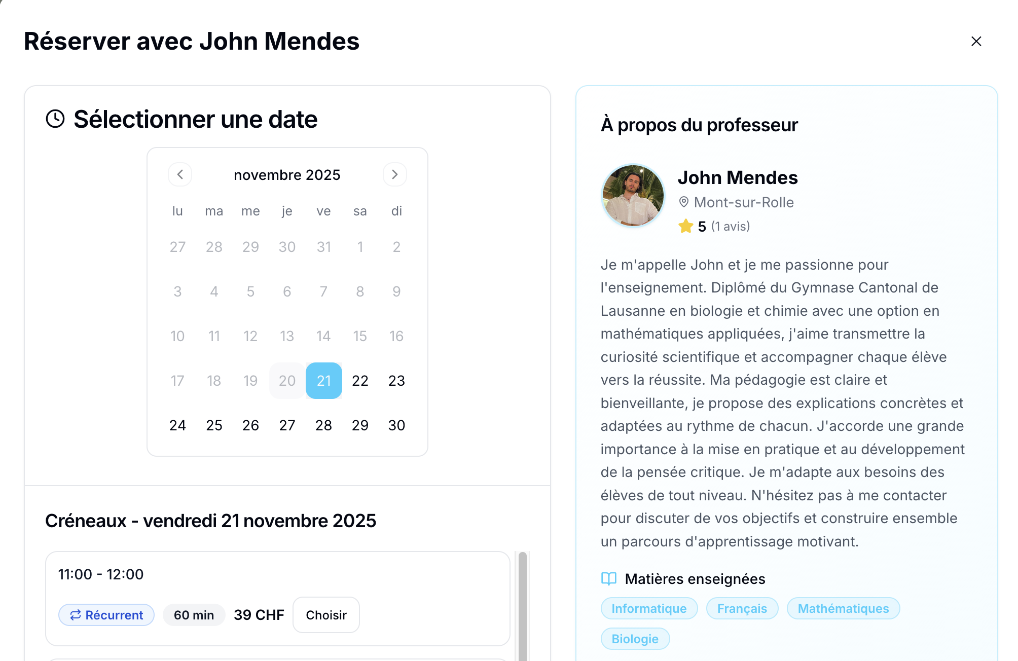 Étape 2: Recevez vos premières demandes d'élèves